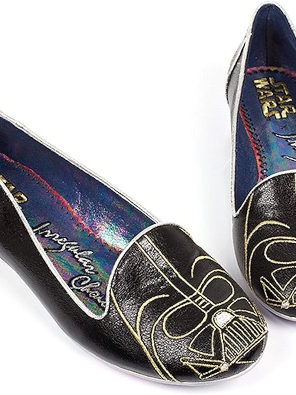 Disney Parks Star Wars Irregular Choice Darth Vader Women's Flats Shoes 10